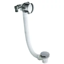 Pressfill Overflow Bath Filler & Integrated Click Clack Bath Waste Ex-Bathstore
