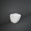 Rak Des Back To Wall Rimless White Modern Style Toilet WC Pan + Soft Close Seat 1 Rak Des Back To Wall Rimless White Modern Style Toilet WC Pan + Soft Close Seat -UK Bathroom Products Sales 2024 Rak Des BTW Pan