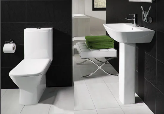 Rak Summit Bathroom Suite Basin Sink And Toilet Set With Seat 25 Year Guarantee 3 Rak Summit Bathroom Suite Basin Sink And Toilet Set With Seat 25 Year Guarantee