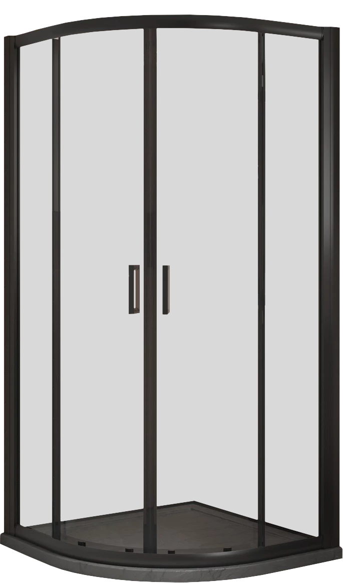 Rene Complete Quadrant Shower Cubicle Suite Inc Vanity + Black Tap & Valve 5 Rene Complete Quadrant Shower Cubicle Suite Inc Vanity + Black Tap & Valve - Image 3