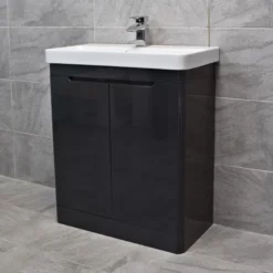 Ross Curved Vanity Basin Sink Unit – Anthracite – 550mm + 700mm With Tap Option 14 Ross Curved Vanity Basin Sink Unit – Anthracite – 550mm + 700mm With Tap Option -UK Bathroom Products Sales 2024 Rio Ross Anthracite 700 front jpg webp