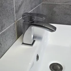 Ross Curved Vanity Basin Sink Unit – Gloss White – 550mm + 700mm With Tap Option 16 Ross Curved Vanity Basin Sink Unit – Gloss White – 550mm + 700mm With Tap Option -UK Bathroom Products Sales 2024 Rio Ross White 550 tap jpg webp 1