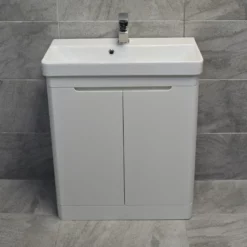 Ross Curved Vanity Basin Sink Unit – Gloss White – 550mm + 700mm With Tap Option 15 Ross Curved Vanity Basin Sink Unit – Gloss White – 550mm + 700mm With Tap Option -UK Bathroom Products Sales 2024 Rio Ross White 700 front jpg webp