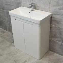 Ross Curved Vanity Basin Sink Unit – Gloss White – 550mm + 700mm With Tap Option 22 Ross Curved Vanity Basin Sink Unit – Gloss White – 550mm + 700mm With Tap Option -UK Bathroom Products Sales 2024 Rio Ross White 700 side jpg webp