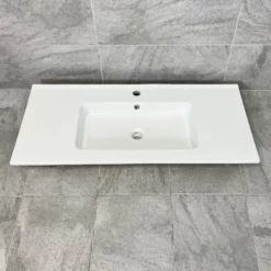 1010mm X 465mm Ceramic Bathroom Sink Vanity Basin Rectangular