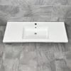 1210mm X 465mm Ceramic Bathroom Furniture Sink Vanity Basin Rectangular