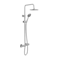 Atlas 1700 Walk In Shower + Flipper Panel Optional Tray & Showers Ex Bath Store 10 Atlas 1700 Walk In Shower + Flipper Panel Optional Tray & Showers Ex Bath Store -UK Bathroom Products Sales 2024 SHW004 Round exposed dual head shower set cutout jpg webp 1
