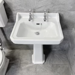 Savoy Traditional Victorian Low Level Toilet & Basin + Button + Heavy Duty Seat 14 Savoy Traditional Victorian Low Level Toilet & Basin + Button + Heavy Duty Seat -UK Bathroom Products Sales 2024 Savoy Low Level Toilet Flush Basin Bowl