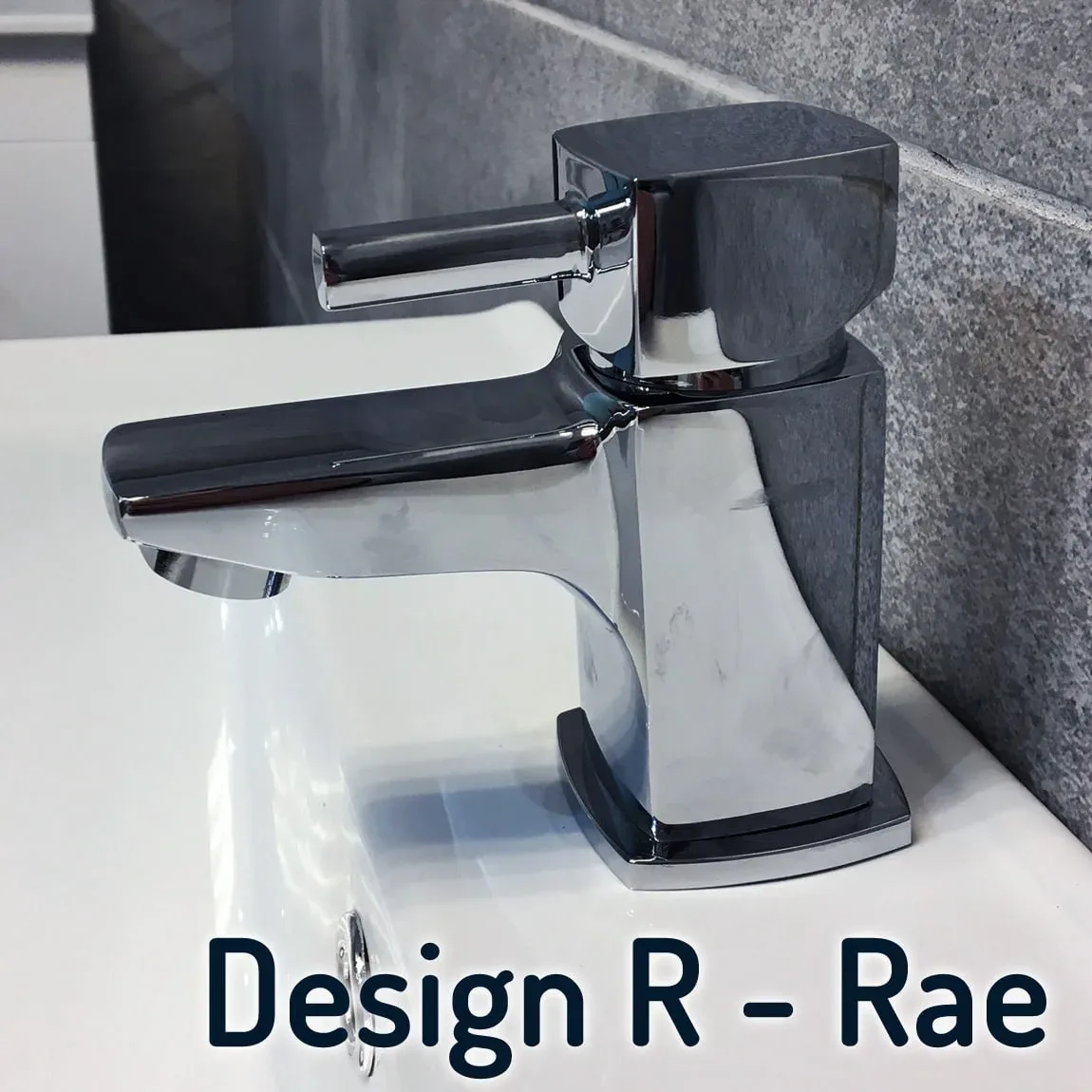 Nicky 600mm Square Vanity Unit & Ceramic Basin Sink Bathroom Drawer White Gloss 5 Nicky 600mm Square Vanity Unit & Ceramic Basin Sink Bathroom Drawer White Gloss - Image 3