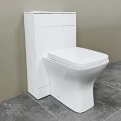 Compact WC Unit With Concealed Cistern With Optional Gina Square Toilet Pan