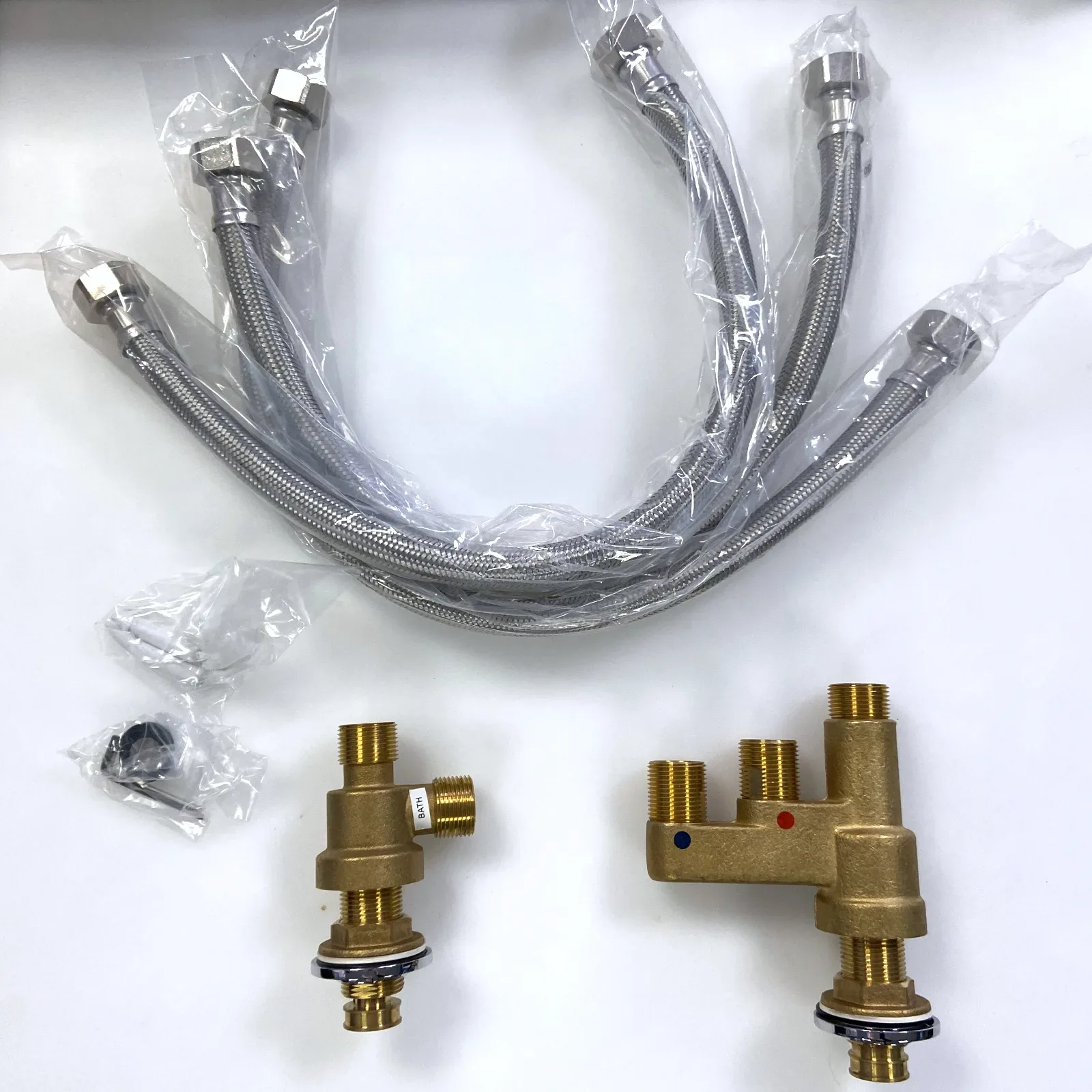 Pressfill Overflow Bath Filler & Waste With Thermostatic Deck Mounted Valve 6 Pressfill Overflow Bath Filler & Waste With Thermostatic Deck Mounted Valve - Image 4