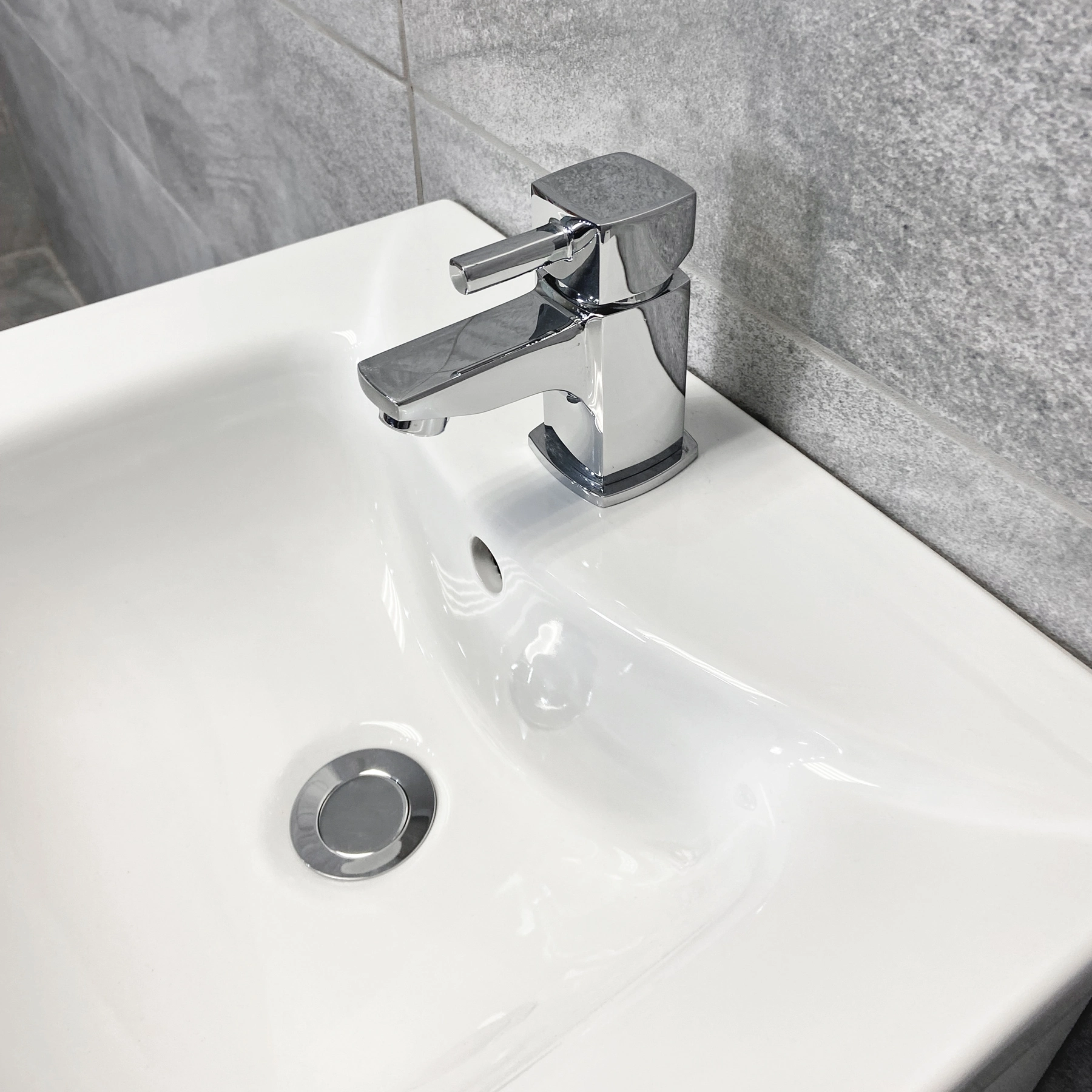 450mm Modern Cloakroom Package Vanity Basin Sink Unit + Toilet Set Ensuite 7 450mm Modern Cloakroom Package Vanity Basin Sink Unit + Toilet Set Ensuite - Image 5