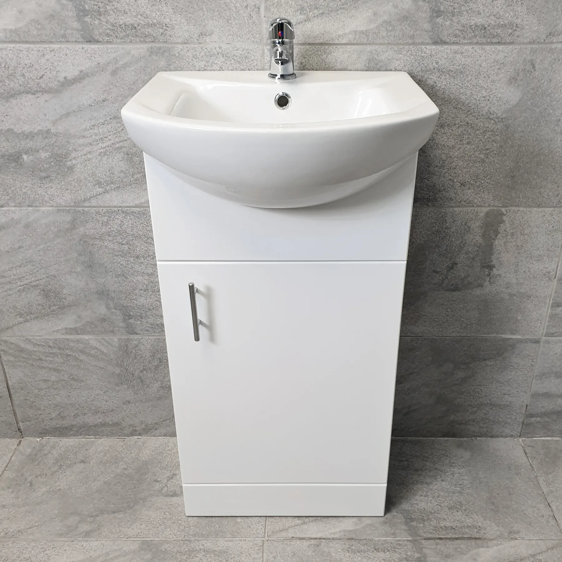 450mm Vanity Basin Sink Unit Set With Optional Toilet & Tap Cloakroom Suite 9 450mm Vanity Basin Sink Unit Set With Optional Toilet & Tap Cloakroom Suite - Image 7