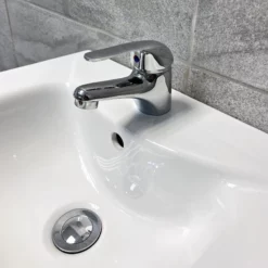 Designer Bathroom Vanity Basin Sink Unit Storage – White – Various Sizes 16 Designer Bathroom Vanity Basin Sink Unit Storage – White – Various Sizes -UK Bathroom Products Sales 2024 St Moritz 450 White Tap jpg webp 1