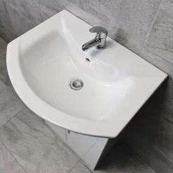 Designer Bathroom Vanity Basin Sink Unit Storage – White – Various Sizes 23 Designer Bathroom Vanity Basin Sink Unit Storage – White – Various Sizes -UK Bathroom Products Sales 2024 St Moritz 550 V05 Basin jpg webp 1