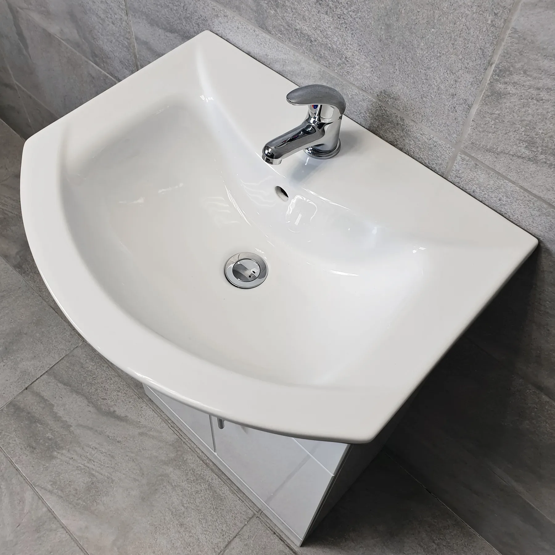 Designer Bathroom Vanity Basin Sink Unit Storage – White – Various Sizes 11 Designer Bathroom Vanity Basin Sink Unit Storage – White – Various Sizes - Image 9