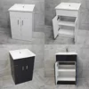 Tess 550mm Square Basin Sink Vanity Unit White Or Anthracite Grey 1 Tess 550mm Square Basin Sink Vanity Unit White Or Anthracite Grey -UK Bathroom Products Sales 2024 Tess Vanity x4 1 jpg 1
