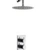 Concealed Thermostatic Shower Valve + Fixed Head With Lifetime Guarantee 1 Concealed Thermostatic Shower Valve + Fixed Head With Lifetime Guarantee -UK Bathroom Products Sales 2024 Thermostatic Concealed Shower Valve Lifetime Guarantee 222163364238 JPG
