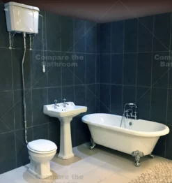Traditional Victorian High Level Toilet + Basin Set Bathroom Suite WC + Sink 23 Traditional Victorian High Level Toilet + Basin Set Bathroom Suite WC + Sink -UK Bathroom Products Sales 2024 Traditional Victorian High Level Toilet Basin Set Bathroom Suite WC Sink 222244595323 9 JPG