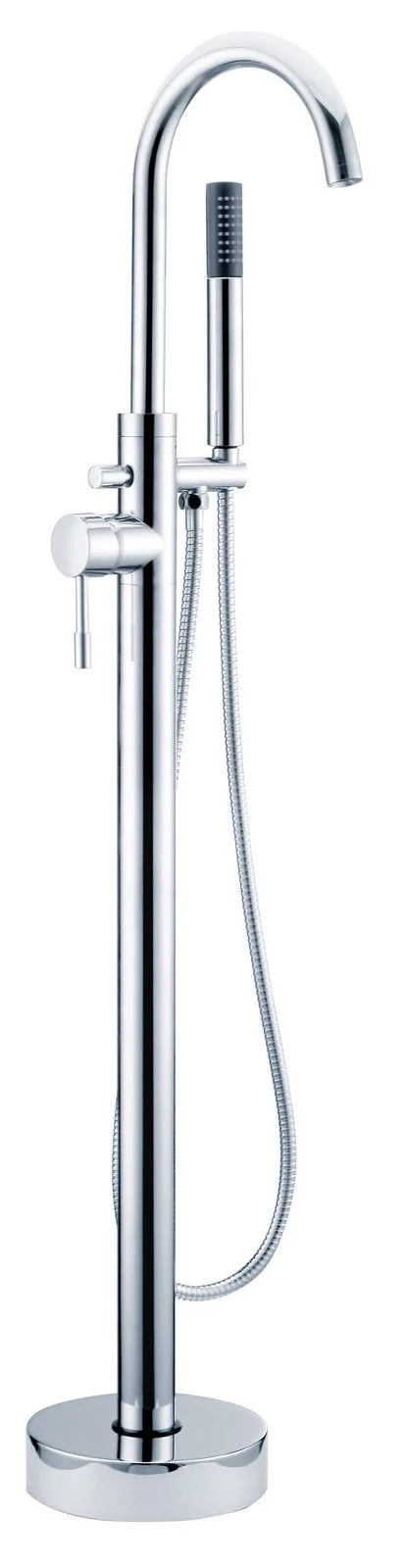 Floor Standing Bath Shower Mixer Tap For Use With Freestanding & Roll Top Baths 4 Floor Standing Bath Shower Mixer Tap For Use With Freestanding & Roll Top Baths - Image 2