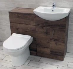 1740mm Walnut Oak Finish Bathroom Furniture Storage Suite Set Sink + Toilet 21 1740mm Walnut Oak Finish Bathroom Furniture Storage Suite Set Sink + Toilet -UK Bathroom Products Sales 2024 WALNUT 1050mm SET LUXURY PAN PIC 1 MAY 17 jpg webp