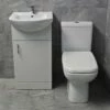 Rak Origin Compact Toilet + Vanity Basin Sink Unit Cloakroom Set Ensuite 1 Rak Origin Compact Toilet + Vanity Basin Sink Unit Cloakroom Set Ensuite -UK Bathroom Products Sales 2024 kit710 RAK Origin St Moritz 450 unit